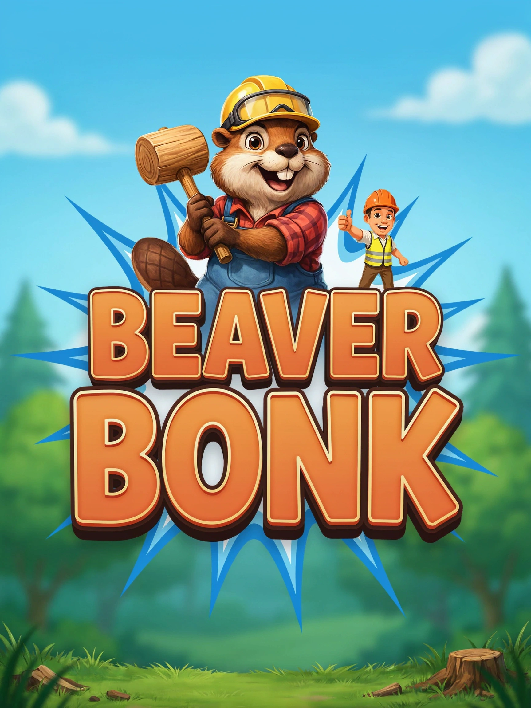 Beaver Bonk pokie title screen