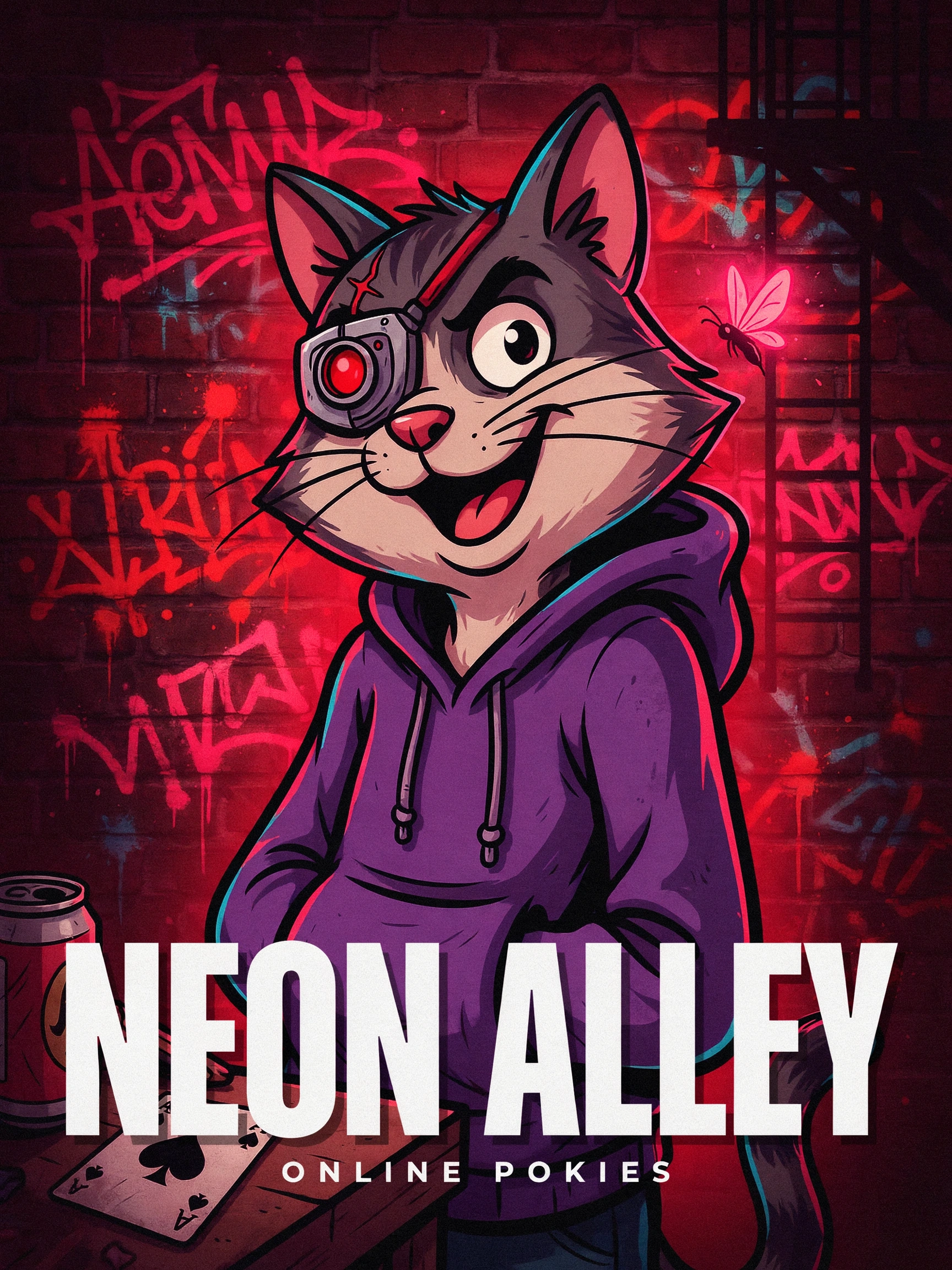 Artwork from the Lit City pokie