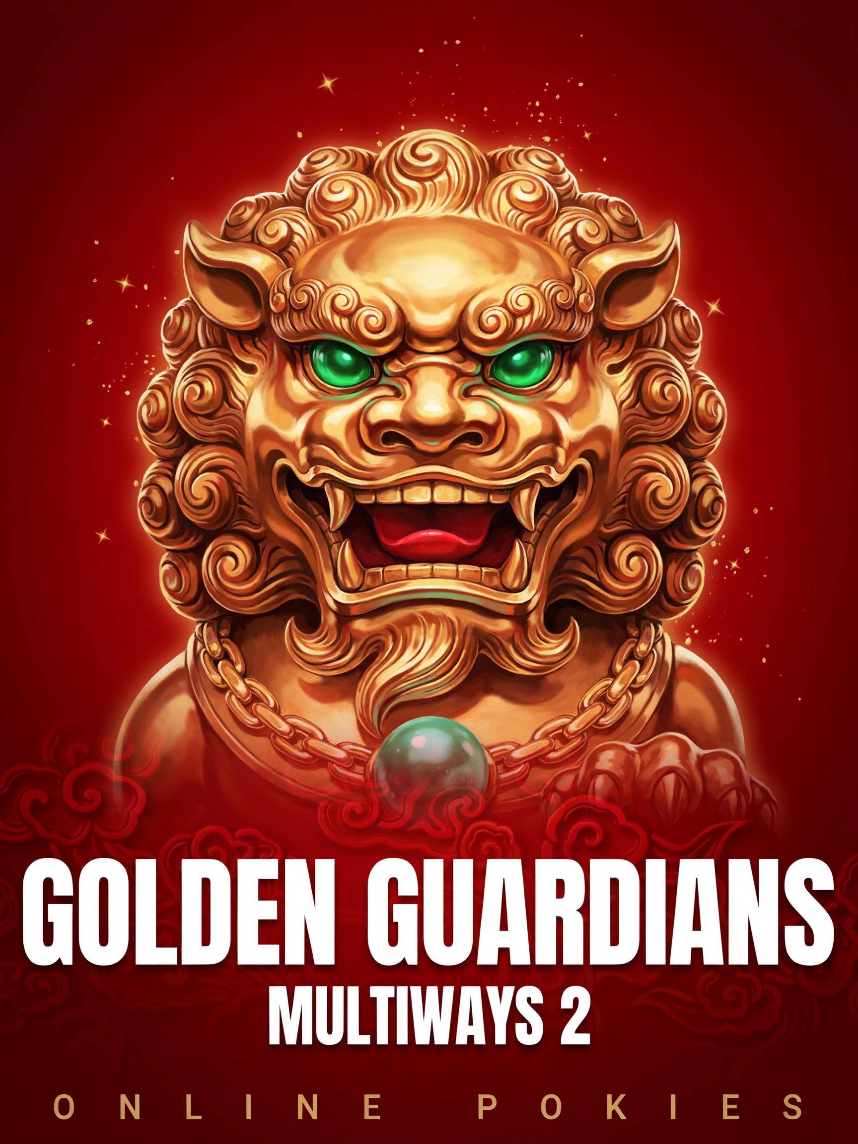 Title art for the 5 Lions Megaways 2 online pokie